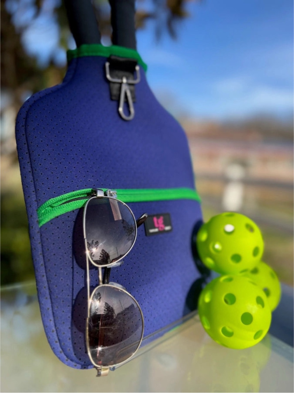 TAYLOR GRAY The Lynne Pickleball Paddle Cover Bag